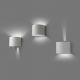 Aplice - Aplica de perete LED exterior IP54 stil decorativ SUNSET alba