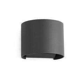 Aplice - Aplica de perete LED exterior IP54 stil decorativ SUNSET neagra