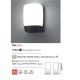 Aplice - Aplica de perete LED exterior IP54 stil modern POL