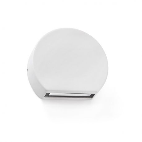 Aplice - Aplica perete LED de exterior stil modern IP54 PILL alba