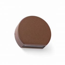 Aplice - Aplica perete LED de exterior stil modern IP54 PILL maro rustic