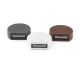 Aplice - Aplica perete LED de exterior stil modern IP54 PILL maro rustic