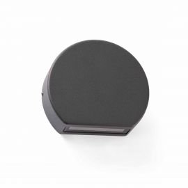 Aplice - Aplica perete LED de exterior stil modern IP54 PILL gri inchis