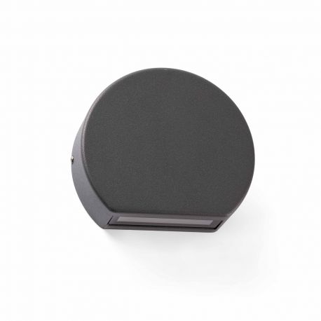 Aplice - Aplica perete LED de exterior stil modern IP54 PILL gri inchis