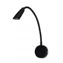 Aplica de perete LED stil modern BOKEN neagra