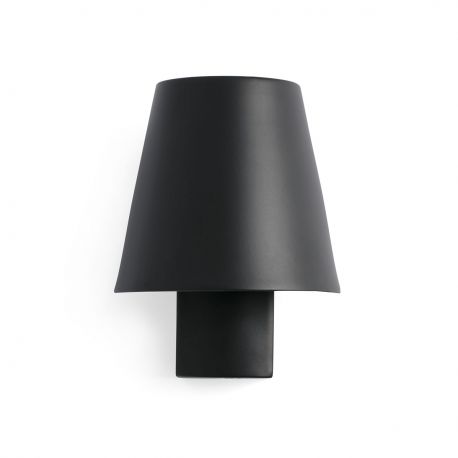 Aplice, corpuri de iluminat pentru pereti - Aplica LED stil modern minimalist LE PETIT neagra