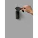 Aplice, corpuri de iluminat pentru pereti - Aplica LED stil modern minimalist LE PETIT neagra