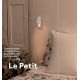 Aplice, corpuri de iluminat pentru pereti - Aplica LED stil modern minimalist LE PETIT neagra