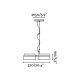 Pendule, Lustre suspendate - Lustra LED dimabila design deosebit LOOP