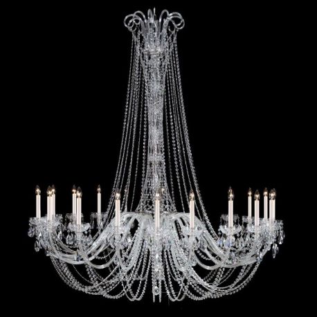 Lustre Cristal Bohemia - Lustra 24 brate cristal Bohemia