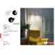 Aplice cu Spot - Aplica LED stil modern minimalist ORLEANS 1L negru