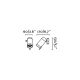 Aplice cu Spot - Aplica LED stil modern minimalist ORLEANS 1L negru
