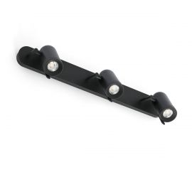 Aplice cu Spot - Aplica LED stil modern minimalist ORLEANS 3L negru