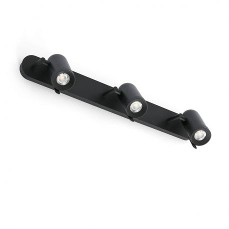 Aplice cu Spot - Aplica LED stil modern minimalist ORLEANS 3L negru