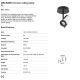 Plafoniere cu spoturi, Spoturi aplicate - Plafoniera LED moderna cu 1 spot directionabil ORLEANS 1L crom