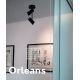 Plafoniere cu spoturi, Spoturi aplicate - Plafoniera LED moderna cu 1 spot directionabil ORLEANS 1L crom