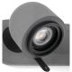 Aplice cu Spot - Aplica perete cu 2 spoturi STONE-2 gri
