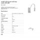 Aplice, corpuri de iluminat pentru pereti - Aplica LED cu reader si USB charger JULIET