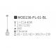 Pendule, Lustre suspendate - Pendul modern Eustoma, albastru deschis