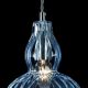 Pendule, Lustre suspendate - Pendul modern Eustoma, albastru deschis