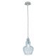 Pendule, Lustre suspendate - Pendul modern Eustoma, albastru deschis