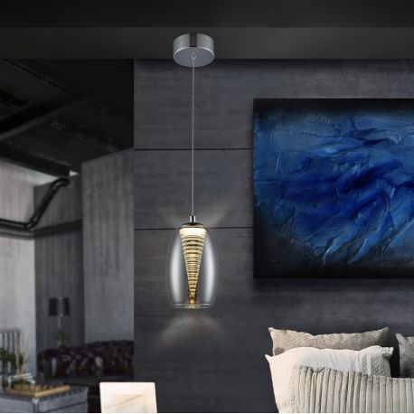 Pendule, Lustre suspendate - Pendul LED design modern Nebula