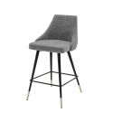 Scaun de bar LUX, Counter Stool Cedro clarck grey