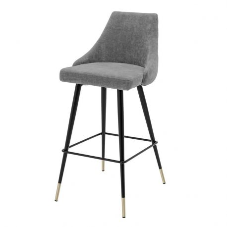 Scaune Bar - Scaun de bar LUX, Bar Stool Cedro clarck grey