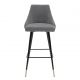 Scaune Bar - Scaun de bar LUX, Bar Stool Cedro clarck grey