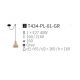 Pendule, Lustre suspendate - Pendul din ciment Broni