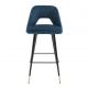 Scaune Bar - Scaun de bar LUX, Bar Stool Avorio albastru