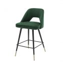 Scaun de bar LUX, Counter Stool Avorio verde