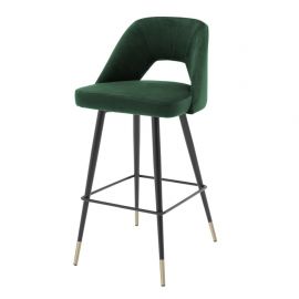 Scaun de bar LUX, Bar Stool Avorio verde