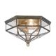 Plafoniera clasica Zeil, bronz