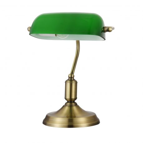 Lampi birou - Veioza design clasic Kiwi, alama/ verde