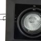 Spoturi tavan fals - Spot incastrabil Metal, negru