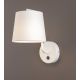 Aplica perete design modern CHICAGO alba