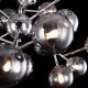 Candelabre, Lustre - Lustra deosebita cu 24 de surse de lumina Dallas, crom/ fumuriu
