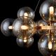 Candelabre, Lustre - Lustra deosebita cu 25 de surse de lumina Dallas, auriu/ chihlimbar