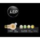 Becuri E27 - Bec decorativ Edison cu filament LED dimabil E27 4W 2000K DUBAN