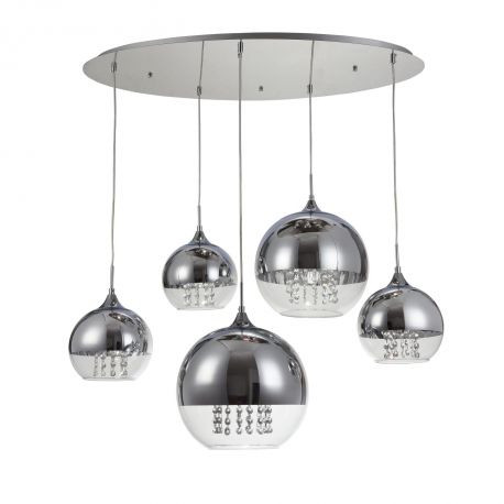 Candelabre, Lustre - Lustra cu 5 pendule Fermi