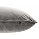 Perne si fete de perne - Perna decorativa din catifea gri Roche, 60x60cm