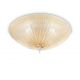 Aplice, corpuri de iluminat pentru pereti - Plafoniera eleganta SHELL PL4, Amber