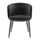 Scaune - Set de 2 scaune LUX Filmore negru