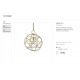 Pendule, Lustre suspendate - Pendul design vintage KONSE SP1