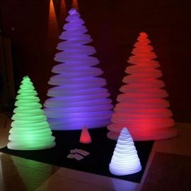 Obiecte decorative - Brad Decorativ CHRISMY 1,5m ILUMINAT LED RGB