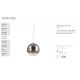 Pendule, Lustre suspendate - Pendul design modern MAPA FADE SP1 D30