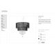 Pendule, Lustre suspendate - Lustra design elegant OPERA SP4 bianco