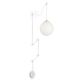 Pendule, Lustre suspendate - Pendul design modern BOA SP1 BIANCO