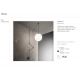Pendule, Lustre suspendate - Pendul design modern BOA SP1 BIANCO
